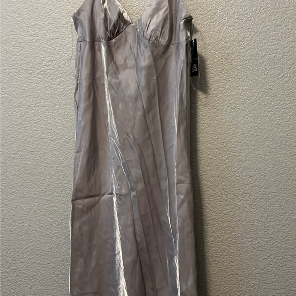 Gray Iridescent dress